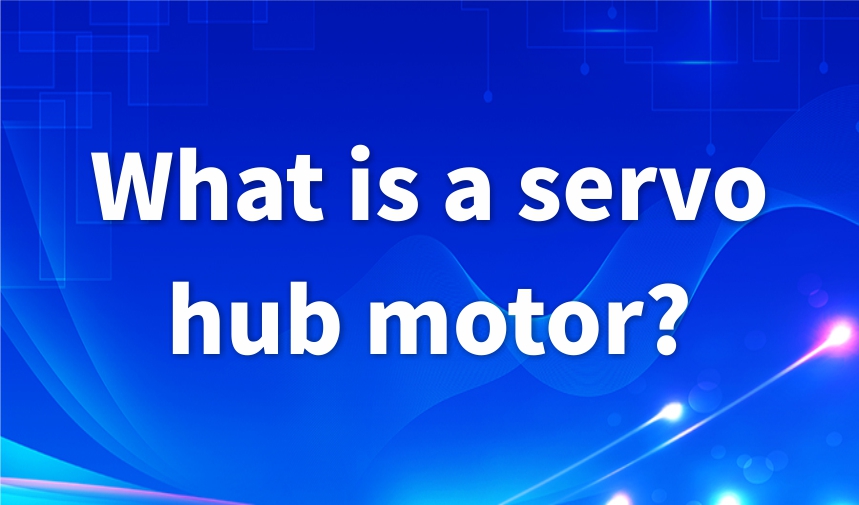 What is a servo hub motor?